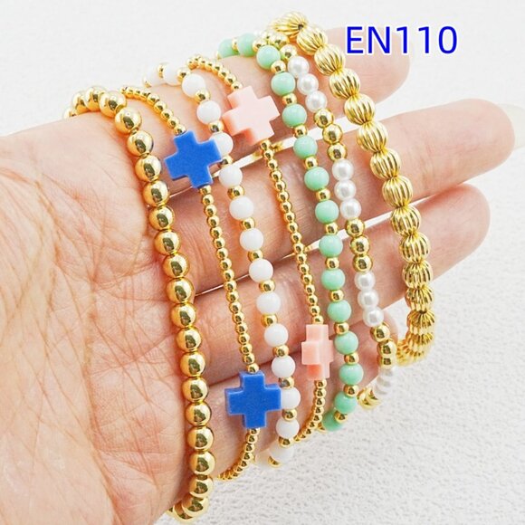 Enewton Blue Cross Bracelet Set - Picture 4 of 4